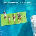 thumbnail image 6 of WARMOUNTS Water Floating Mat Foam Pad, 13x5FT Bouncy Tear-Resistant XPE Foam, Recreation Relaxing Lily Pad for Pool Lake River Ocean Outdoor Water Activities, 6 of 10