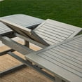 thumbnail image 4 of Pemberly Row Transitional Extendable Patio Dining Table in Gray Wash, 4 of 13