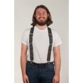 thumbnail image 5 of SuspenderStore Black Bear Suspenders - 2-Inch Wide Elastic - Gator Clip - 3 Sizes, 5 of 6
