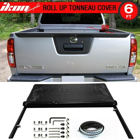 - Fits 05-16 Frontier 6 feet / 72 inch Bed Lock Soft Roll Up Tonneau Cover