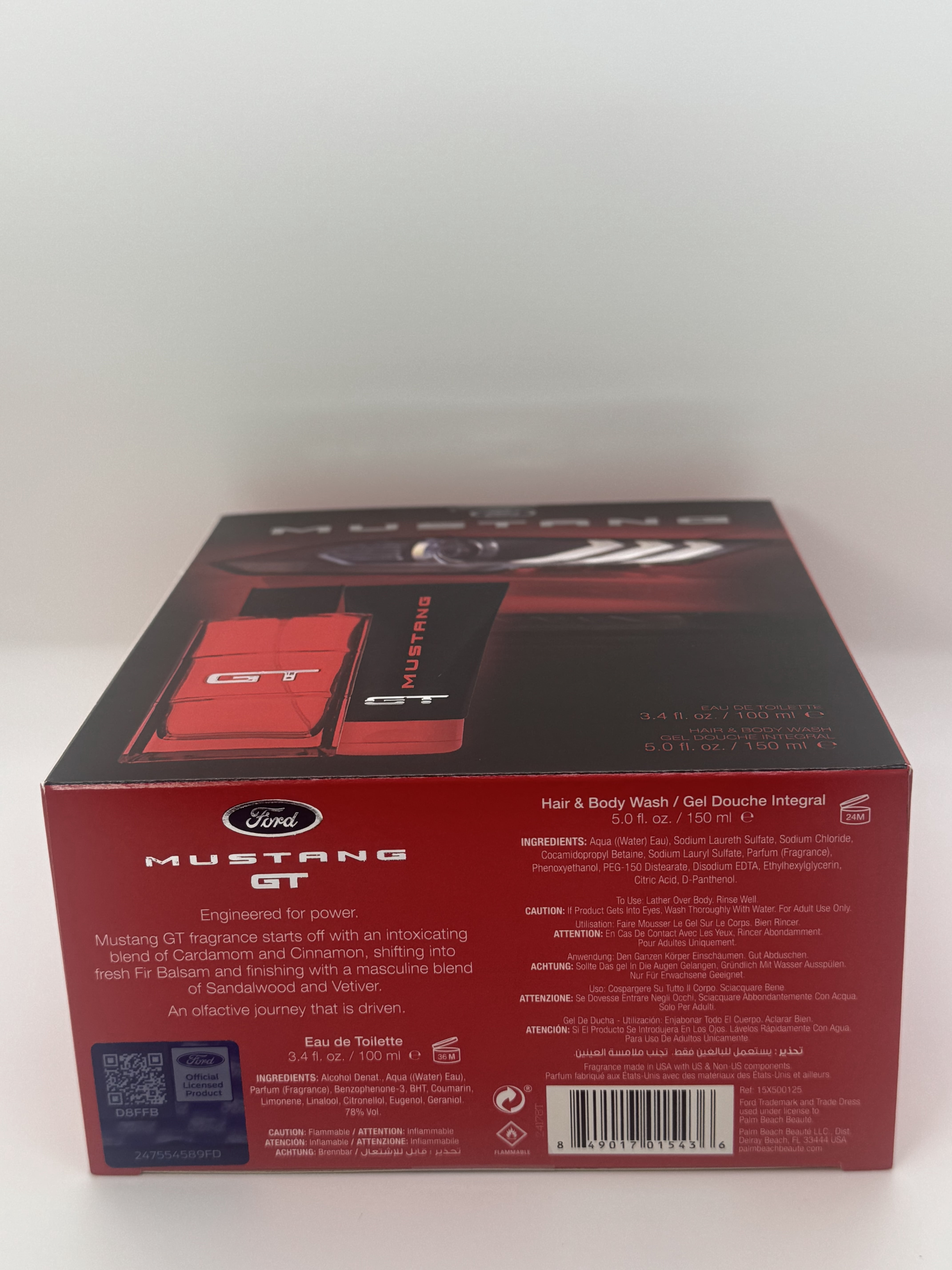 Ford Mustang GT Fragrance Gift Set for Men - Walmart.com