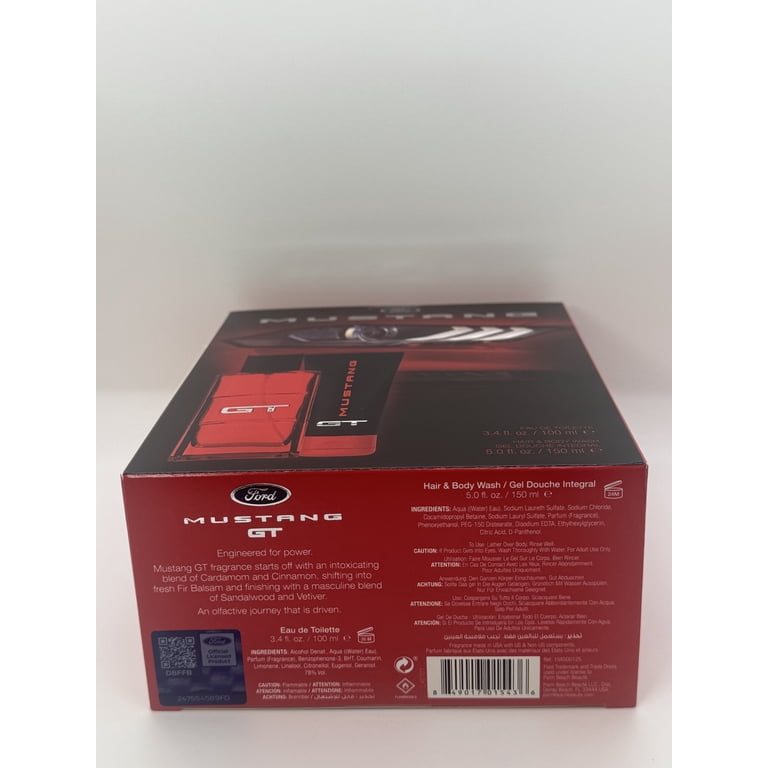 Ford Mustang GT Fragrance Gift Set for Men - Walmart.com