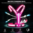 thumbnail image 4 of LED Reflective Running Vest Gear,Light Up Vest Runners Night Walking USB Rechargeable,Up to 11hrs Light with Adjustable Waist/Shoulder for Women Men Kids, 4 of 14