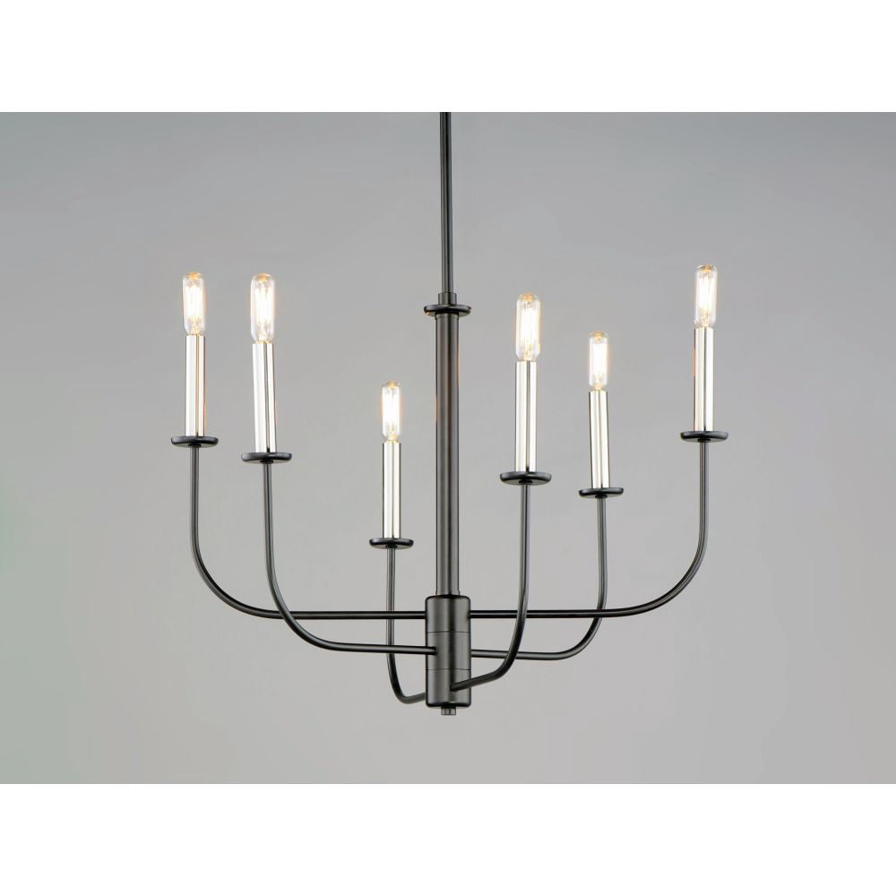Maxim Lighting - Six Light Chandelier - Chandelier - Wesley-6 Light