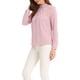 thumbnail image 4 of BLUSA DE CHIFFON CON CUELLO ALTO INSPIRADA EN CHIC OTOÑO INVIERNO PARA MUJER, CAMISA DE MANGA LARGA DE NEGOCIOS CASUAL EN ROSA, 4 of 6
