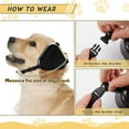 LANFENG Dog Noise Protection Ear Muffs for Dogs Hearing Protection for
