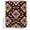 Brown, variant on Brown Red Rectangle Shower Curtain Set with Hooks, Tribal Retro Classic Geometric Abstract Water Repellent Shower Curtains for Bathroom Decor Sturdy Shower Curtain, Machine Washable 72x84 Inch