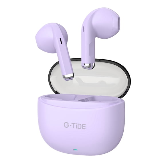 Audifonos in-ear Auriculares Inalambricos G-TiDE L21 Cancelación de Ruido IPX4 Blutooth 5.3,Púrpura Hd Hi-fi Tws,Función táctil,Micrófono incorporado con modo manos libres,Disponible en cuatro colores