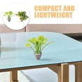 thumbnail image 3 of FRCOLOR 2pcs Small Potted Plants Miniature Bonsai Model Realistic Faux Plants Dollhouse Mini Plants For Dollhouse Decoration Tiny Bonsai Model, 3 of 8