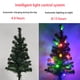 thumbnail image 5 of Lámparas Solares De Plástico lámpara solar para árbol de Navidad de 75 cm, color verde, ABS, acero inoxidable, LED, decoración de jardín para exteriores, patio, jardín, parterre. Rkxzt, 5 of 7