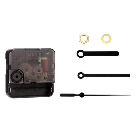 Quartz Clock Movement Mechanism Hands Wall Repair Tool Kit Parts DIY Silent I4Q5