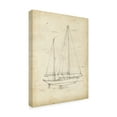 thumbnail image 2 of Trademark Fine Art 'Sailboat Blueprint VI' Canvas Art by Ethan Harper, 2 of 4