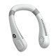 thumbnail image 1 of Ventilador de cuello portátil Ventilador sin aspas manos libres USB recargable silencioso plegable ventilador personal portátil con pantalla digital de 5 velocidades blanco, 1 of 14