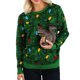 thumbnail image 3 of Suéter navideño para mujer Gibobby Suéteres de Navidad de Manga larga Cuello redondo suelto Divertido (Verde S), 3 of 4