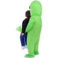 thumbnail image 5 of Halloween Costumes Inflatable Alien ET Suit Inflatable Costume for Adult Kids T-Rex Costume, 5 of 5