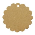 thumbnail image 4 of 100 Pcs Scalloped Blank Wedding Hang Tag Bonbonniere Favor Lolly Bag Gift Tags with Jute Twines - Colors Available, 4 of 5