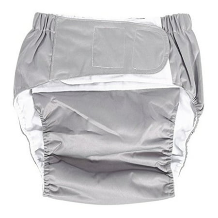 Breathable Adult Cloth Diapers Washable Adjustable Reusable Nappy Pants for Incontinence Care (Best Adult Cloth Diaper)