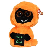 Ty Inc Beanie Boos Ghoulie the Orange Ghost Halloween Stuffed