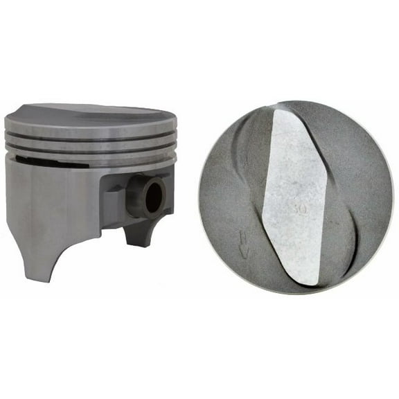 Set of 8 Dome Top Pistons for 65-69 GM/Chevrolet 6.5L/396 | .030 (.75mm Oversized) | 4.124in. Bore Diameter