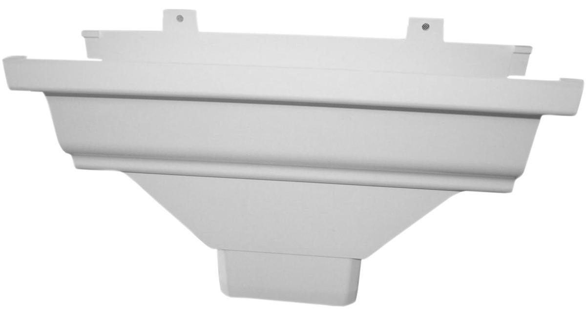 GUTTER DROP OUTLET 3X4IN WHITE