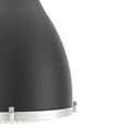 thumbnail image 4 of Hunter - Bluff View 3-light Matte Black, Medium Size Pendant Light, Dimmable, Casual Style, Bell Shaped, for Bedrooms, Dining, Living Rooms - 19212, 4 of 8