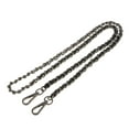 thumbnail image 1 of 120cm Shoulder Bag Strap Chain Handbag Handle DIY Bag Accessory Gray+Black, 1 of 6
