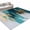 Teal Yellow White, variant on Area Rugs 2.7'x5', Abstract Teal Green Carpet Runner Indoor Outdoor Rugs Home Decor Aesthetic, White Gold Textured Art Non Slip Mats Washable Accent Rug for Living Room Bedroom