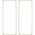 thumbnail image 4 of Ekena Millwork 28"W x 72"H Bradford Leaf Panel Moulding Kit (Double Panel), 4 of 10