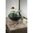 thumbnail image 4 of Miseno MNO-G423-PC Oval 21-1/2" Glass Vessel Bathroom Sink;Polished Chrome Drain, 4 of 7