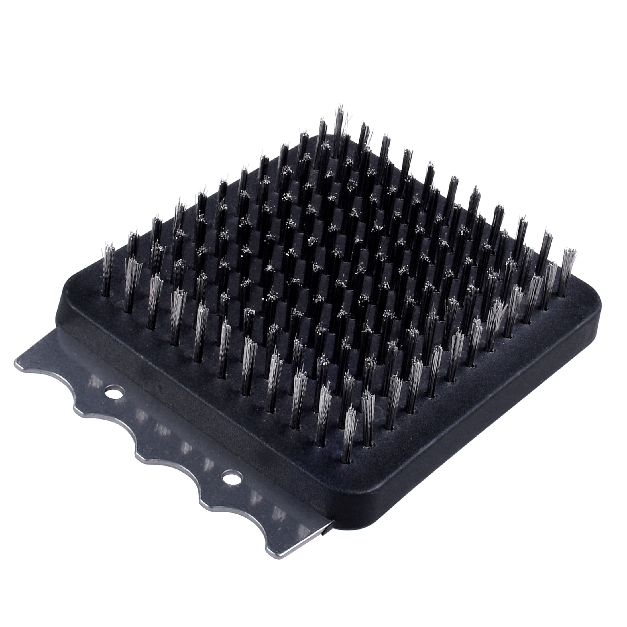 BBQ Grill Brush for Grate Cleaning with 2 Extra Replacement Heads, Stainless Steel Hand - Brand-Man Grills