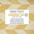 thumbnail image 6 of Nicole Miller New York Patio Country Calla Contemporary Herringbone Indoor/Outdoor Area Rug, Yellow/Cream, 7'9"x10'2", 6 of 9