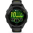 thumbnail image 2 of Garmin Forerunner 265S Running Smartwatch, Colorful AMOLED Display, Training Metrics and Recovery Insights, Black and Amp Yellow, 2 of 6