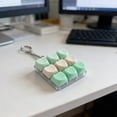 thumbnail image 6 of 9-Key Mechanical Keyboards Switches Tester 9 Clicky Keys With Silicone Keychain For Stress Relief And Office Decoration, 6 of 11