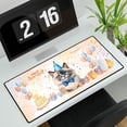thumbnail image 3 of Watercolor Ragdoll Happy Birthday Celebration Balloons Gift Party Desk Mat Full Keyboard Mouse Pad Cat Lover Kitten Owner Gifts Idea Large Mousepad - 00028, 3 of 5