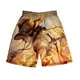 thumbnail image 5 of Pantalones cortos con estampado digital 3D de anime ONE Piece Monkey D Luffy Roronoa Zoro Ace Edward Newgate Kaidou, pantalones cortos casuales holgados para playa, 5 of 5