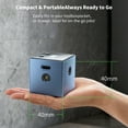 thumbnail image 4 of JDMEOPD Cube Laser Level with Tripod, 5 Modes, 3500 Inch Range, Magnetic Sides, IP54 Water & Dust Resistant, USB-C Rechargeable Line Level for Wall Layout & Home Improvement(Dark green), 4 of 8