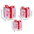 thumbnail image 2 of EGNMCR Set of 3 Lighted Gift Boxes Christmas Decorations, LED Pre-Lit Light up Present Boxes for Xmas Tree, Holiday, Party Decorations, Multicolor, 2 of 9