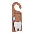 thumbnail image 2 of Colgador de madera para puerta con forma de diente, letrero decorativo, regalo de , soporte de placa de madera, caja para recoger dientes para con el Hada de los Dientes, 2 of 8