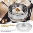 thumbnail image 3 of SHISUYAN Kitchen Steaming Basket Stainless Steel Steamer Food Steaming Tray Multi-functional Rice Steamer, 3 of 8