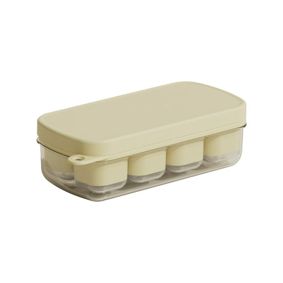 Ice Cream Maker,Food Grade Ice Block Maker for Home - Homemade Ice Refrigerator Ice Box Tray