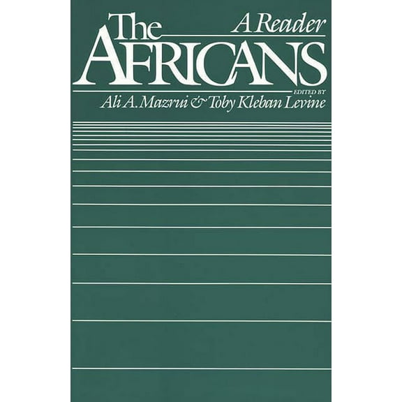 The Africans: A Reader, (Paperback)