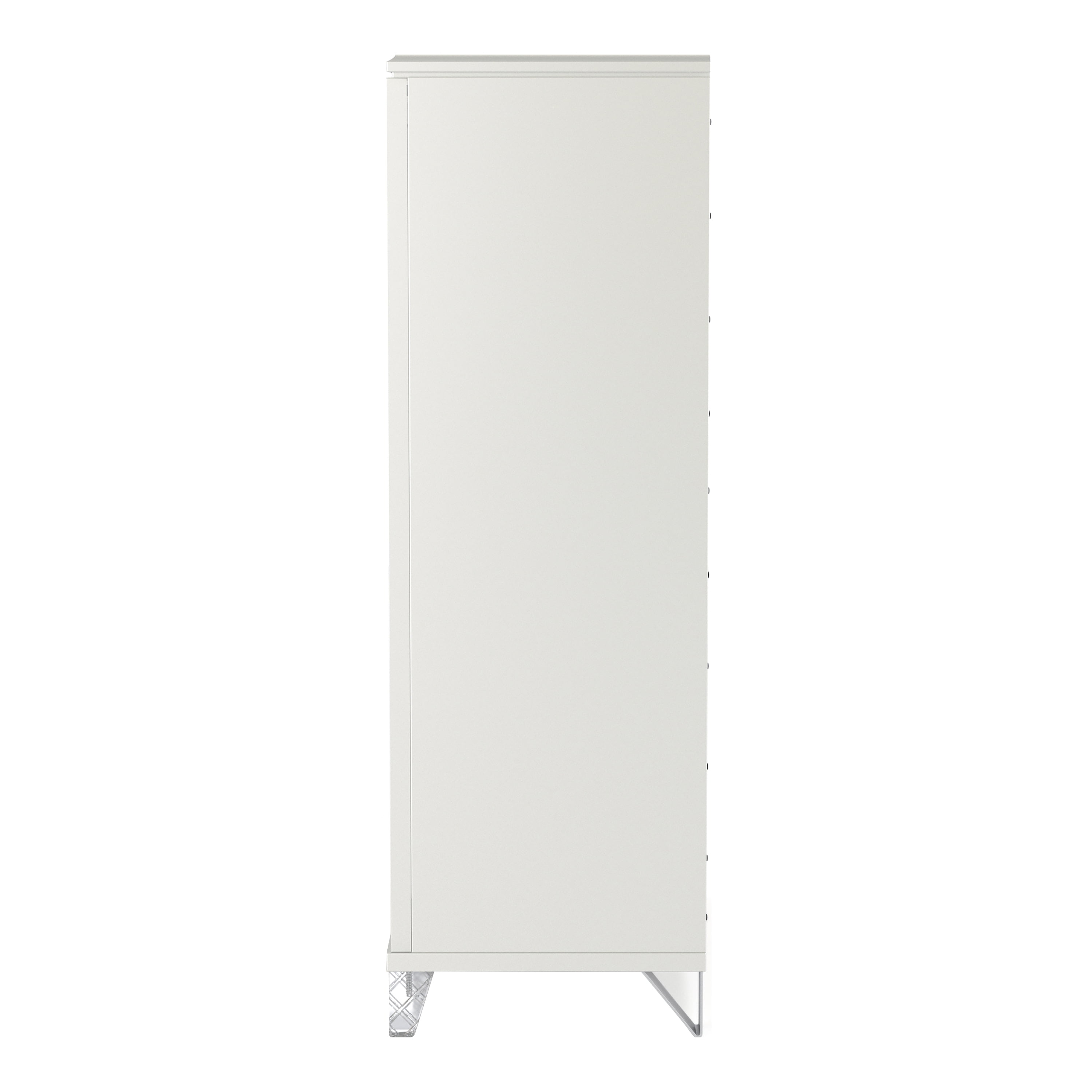 Furniture of America Avea Adult Contemporary 5-Drawer Vertical Dresser, White