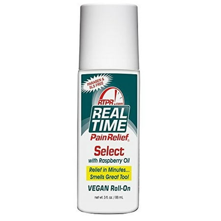 Real Time Pain Relief Select Vegan Roll On 3oz