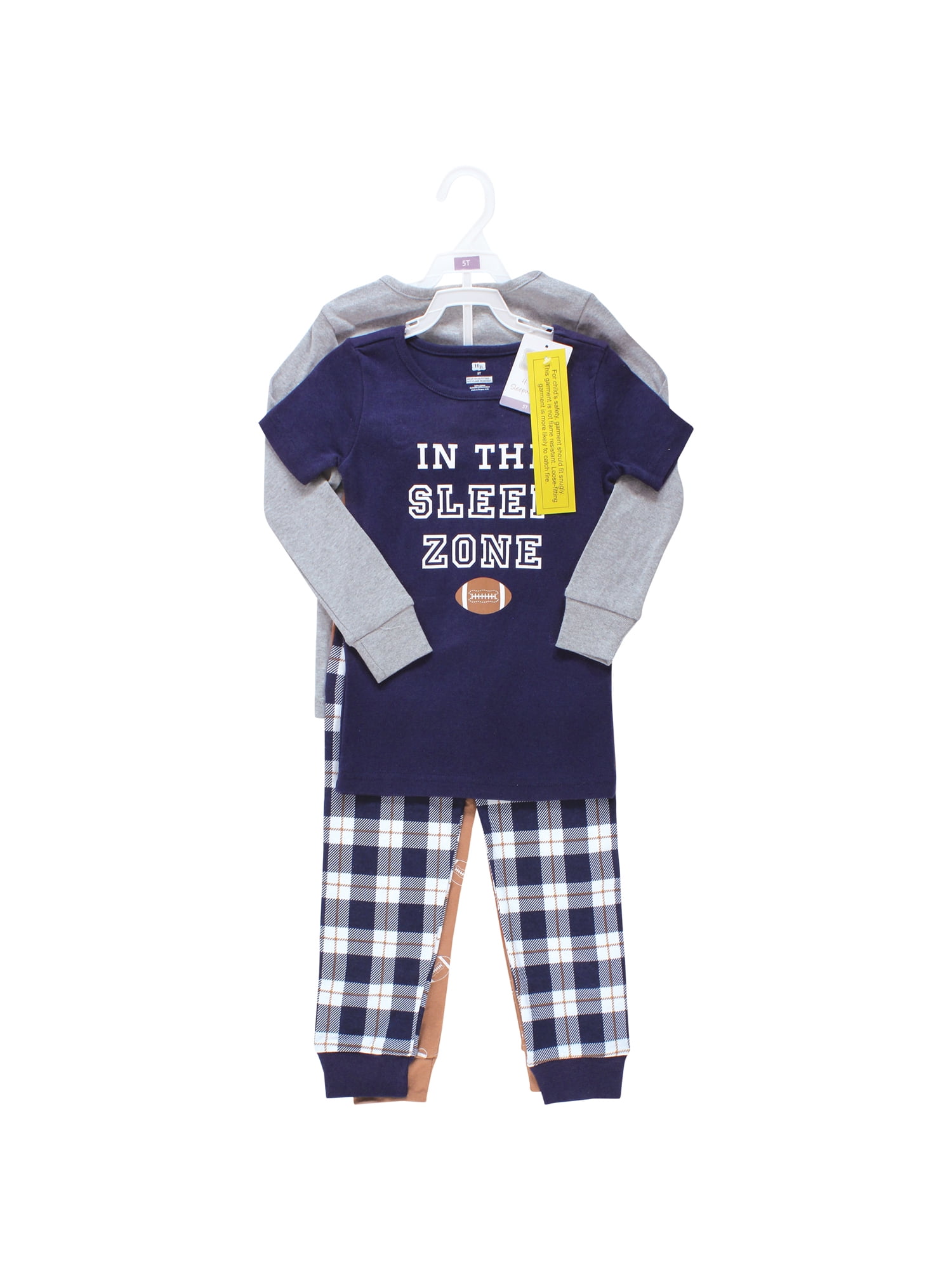 Hudson Baby Toddler Pajamas, 2-Pack, 4-Piece, Sizes 12M-5T