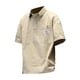 thumbnail image 5 of Camisa de manga corta para hombre, camiseta informal, ropa de calle, camisa cargo elegante. SG, 5 of 7