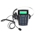 thumbnail image 1 of Call Center Phone Headphone, Hands Free Clear Telephone Headset With Omnidirectional Microphone For Home For Office, 1 of 8
