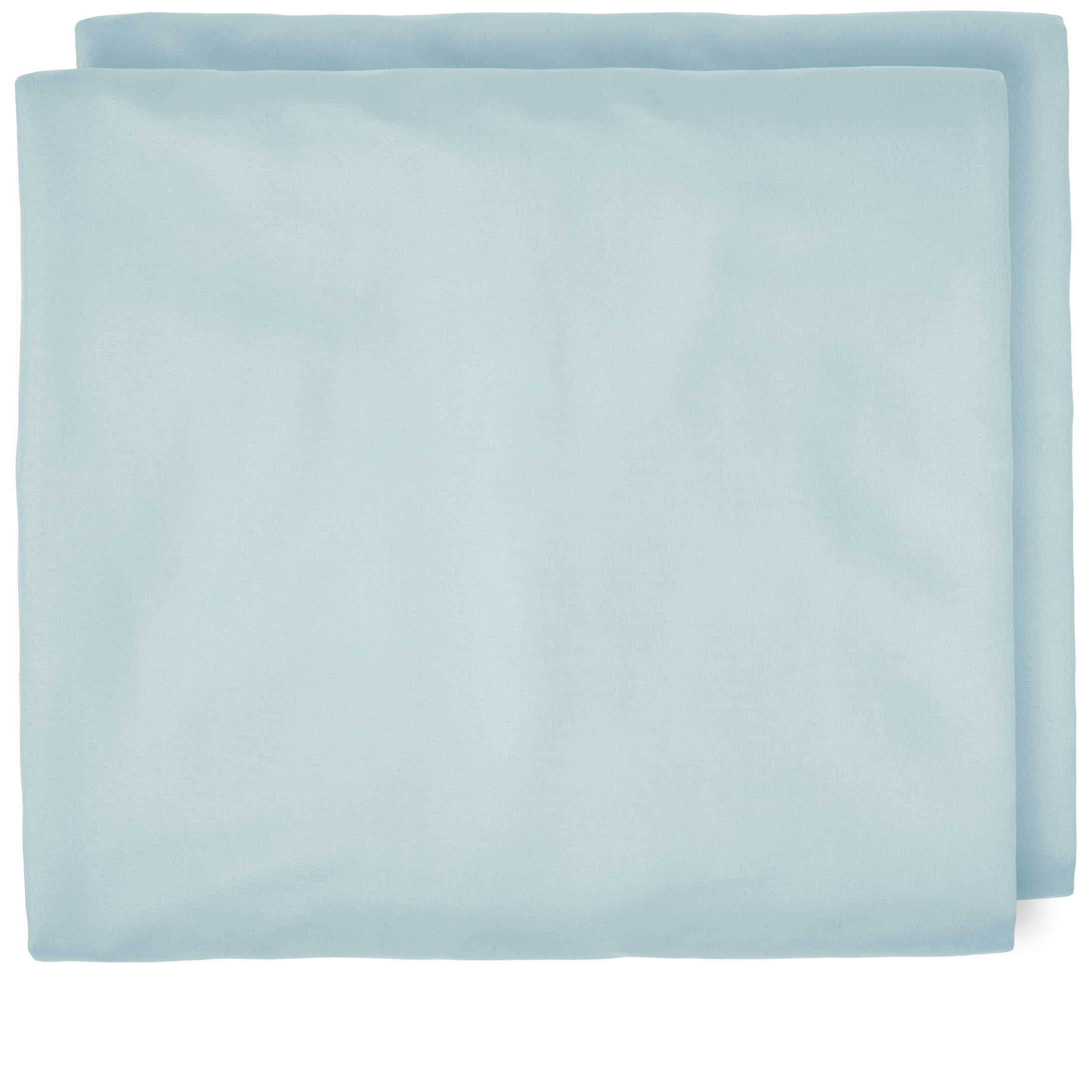 Bare Home 2 Queen Fitted Premium Ultra-Soft Bed Sheets, 2-Pack (Queen, Light Blue)