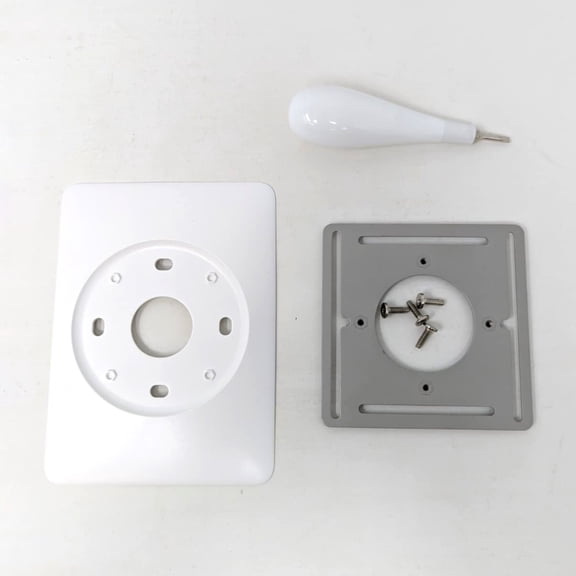 Grade A Google Nest 3rd Gen Learning Thermostat Mount Plate with Screws and Screw Driver - NO THERMOSTAT (Mint)