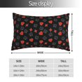 thumbnail image 2 of Fotbe Poker Creative Symbols Funda de Almohada Decorativa Estilo Occidental, Lujo en Algodón, Fundas para Almohadas King, Cojín Estampado para Decoración del Hogar-20"x30", 2 of 6