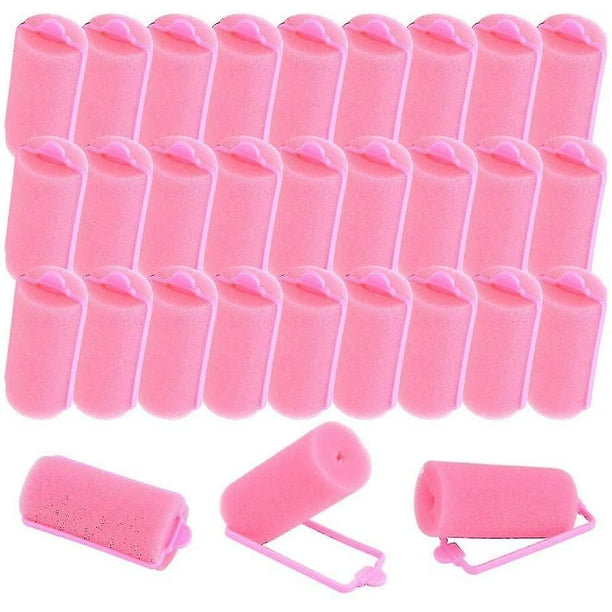 18 Pieces Sponge Hair Rollers Large Soft Foam Hair Styling Curlers 40 Mm Large Walmart.ca